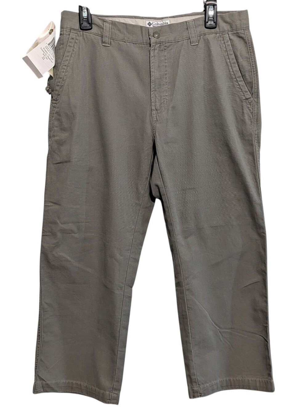 Columbia Womens Size 10 Capris Pants Grey Hiking Granola Girl Cabincore Gorpcore